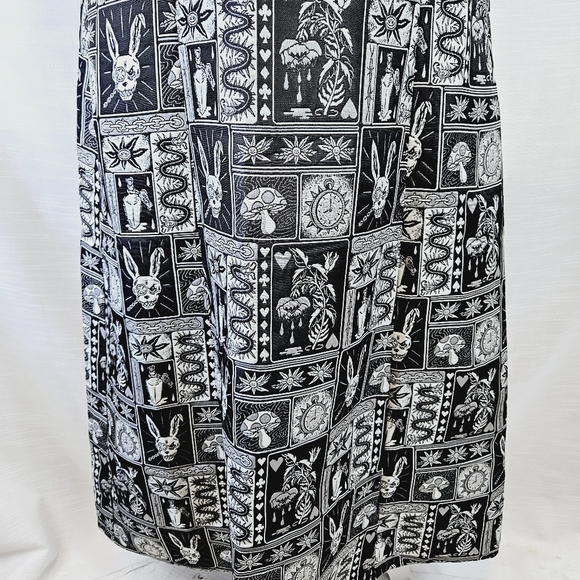 NWT Modcloth Dangerfield Meet My Dark Side Midi Dress size 16 - Picture 7 of 13